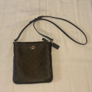 Coach over the crossbody handbag.